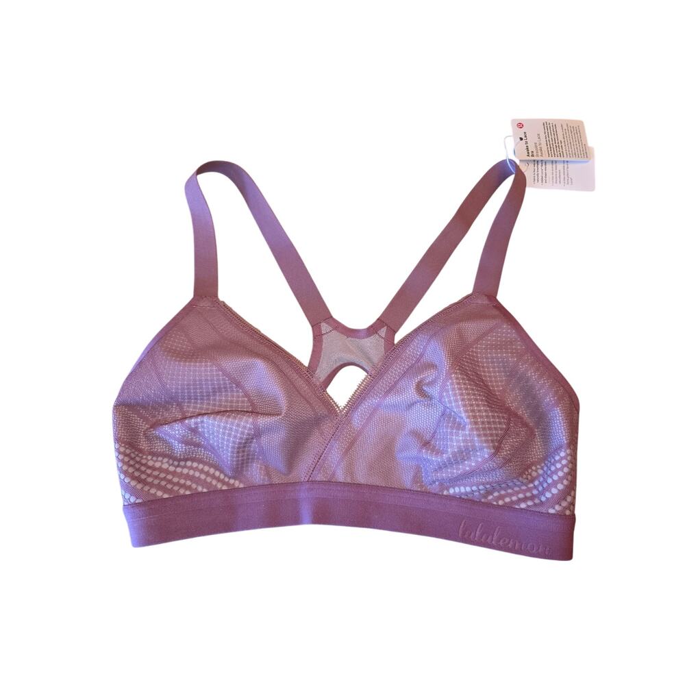NWT Lululemon Awake to Lace Bra – 32D | Plum Purple | Light Support Bralette